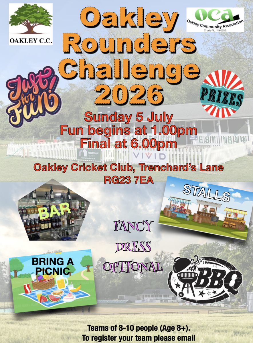 Event poster for Oakley Rounders Challenge
